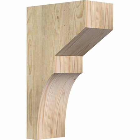 Ekena Millwork Monterey Rough Sawn Corbel, Douglas Fir, 6"W x 12"D x 20"H COR06X12X20MON00RDF